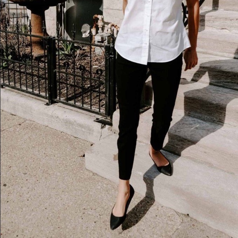 Calvin Klein Real Leather Flats